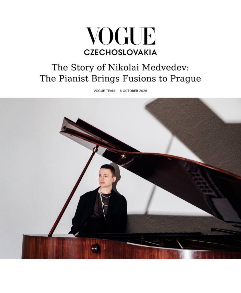 The Story of Nikolai Medvedev: The Pianist Brings the Album Fusions to Prague