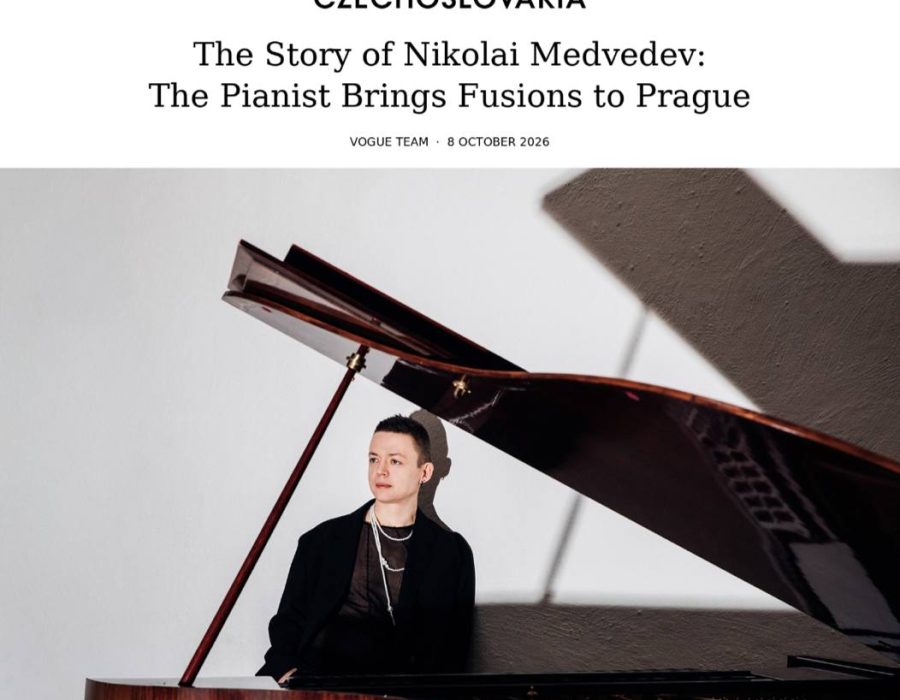 The Story of Nikolai Medvedev: The Pianist Brings the Album Fusions to Prague
